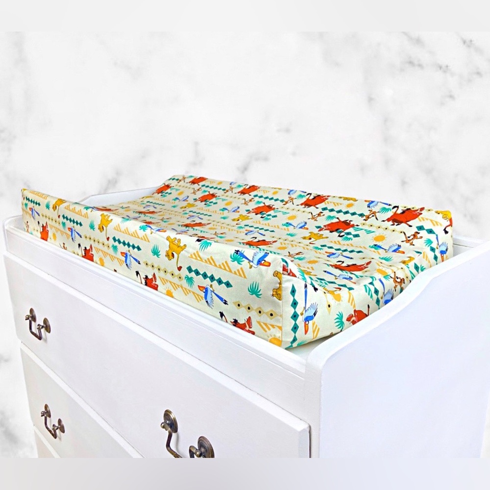 Lion King Baby Nursery Changing Pad Cover